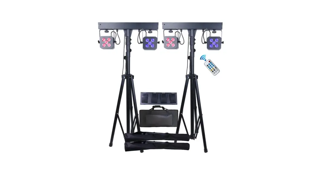 Qtx 151.554uk Stereo Twin Par Bar User Manual