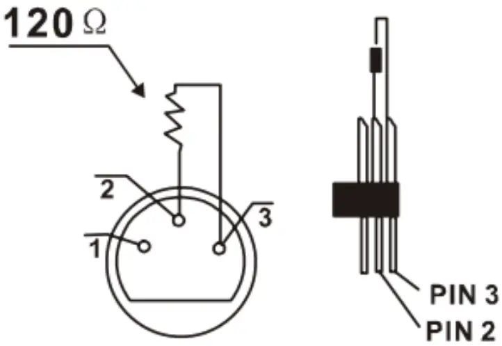 qtx 151554UK Stereo Twin PAR Bar - DMX Terminator