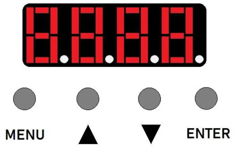 qtx 151554UK Stereo Twin PAR Bar - PAR Bar Mode Setting