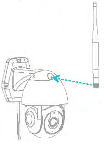 LaView R12 Pan Tilt Security Camera -AMERA