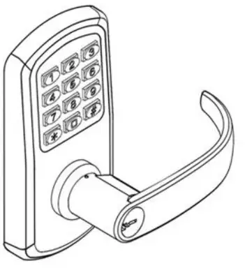TownSteel E-Elite 3000 Electronic Lockset