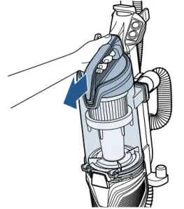 Emptying the Dirt Tank