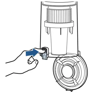 Emptying the Dirt Tank