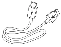 PHILIPS TAT4556 True Wireless Headphones - usb cabol