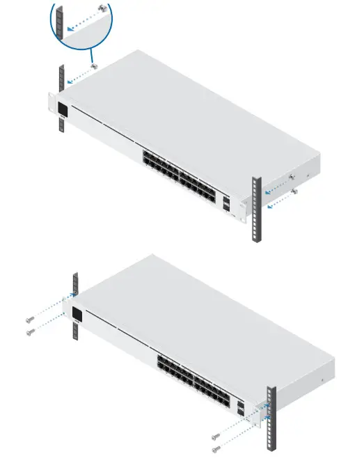 UBIQUITI USW-24-POE UniFi Switch- Installation 2