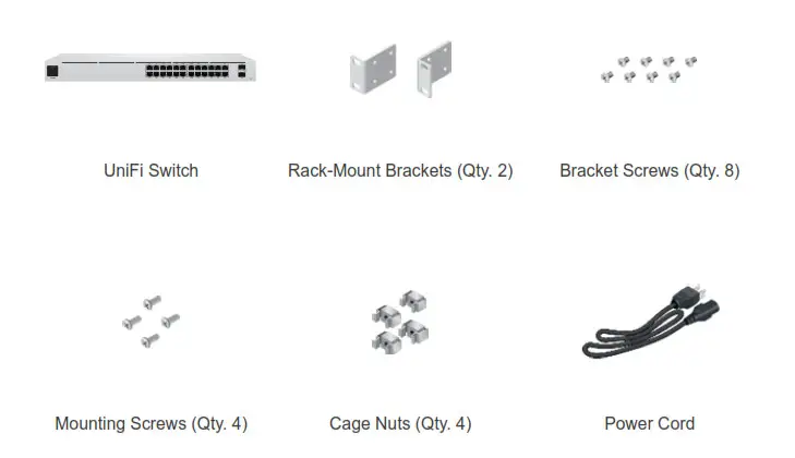 UBIQUITI USW-24-POE UniFi Switch- Package