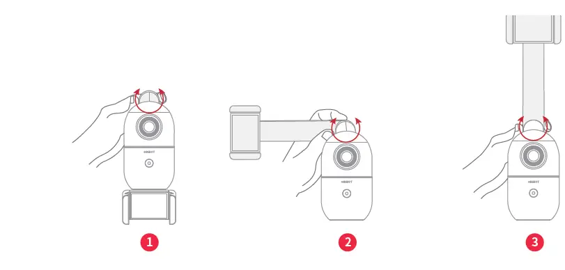 OBSBOT P.B.1.00014 Me AI-Powered Phone Mount FIG 2