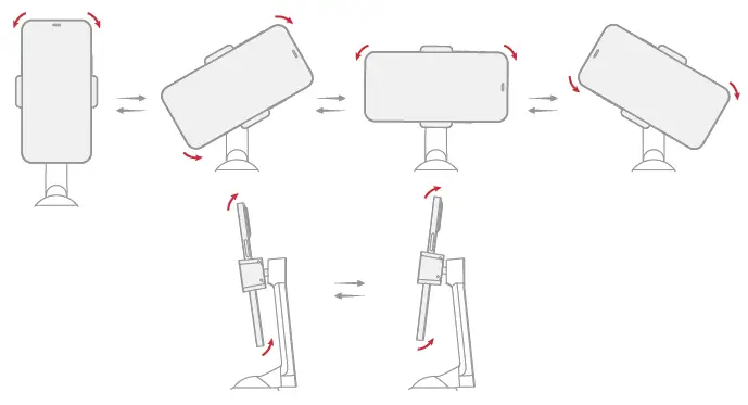 OBSBOT P.B.1.00014 Me AI-Powered Phone Mount FIG 6