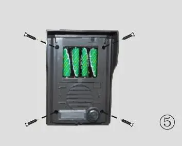 mercury 350.001UK 2.4GHz Wireless Door Phone fig5