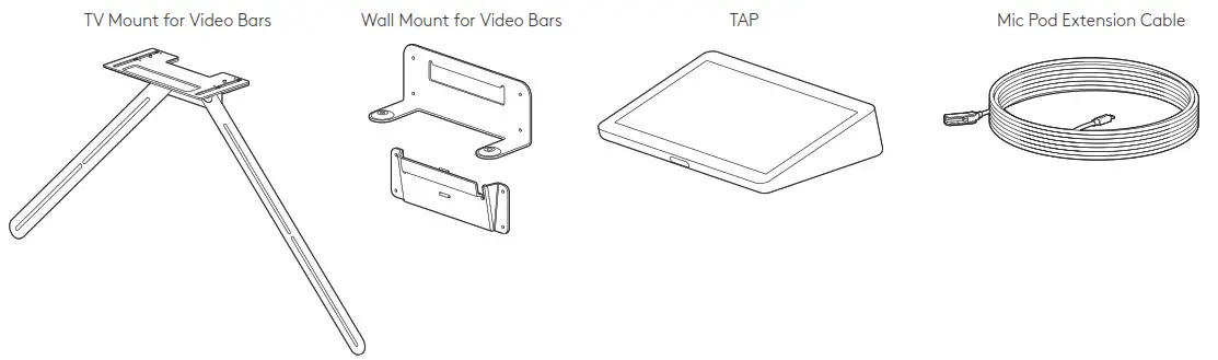 logitech 960-001336 Rally Bar Mini - ACCESSORIES