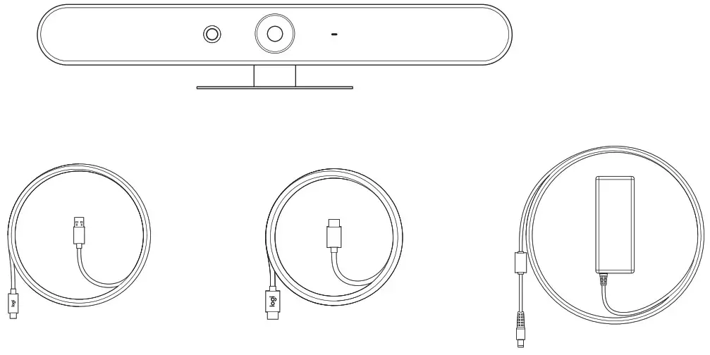 logitech 960-001336 Rally Bar Mini - in the box