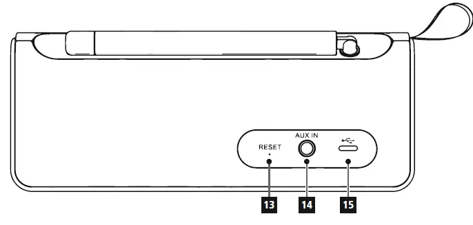 hama DR200BT Portable Digital Radio fig 2