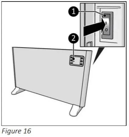 EUROM 1500 Alutherm Wi Fi Black - Operation 1