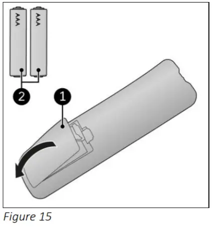EUROM 1500 Alutherm Wi Fi Black - Remote control 1