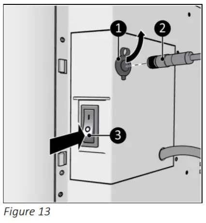 EUROM 1500 Alutherm Wi Fi Black -Temperature sensor 1