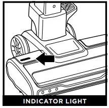 Shark Corded Upright Vacuum -BRUSH-ROLL INDICATOR LIGHT