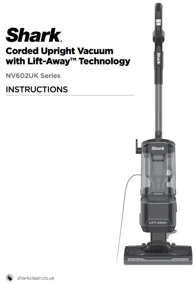 Shark Corded Upright Vacuum