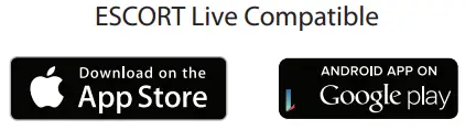 ESCORT 1220044 1 iX Long Range Protection  Bluetooth Connectivity Radar Detector - App5