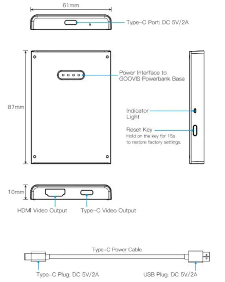 GOOVIS C10 Wireless Cast - figure 2