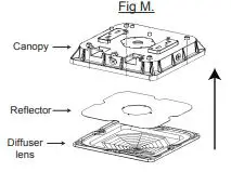 FEIT ELECTRIC Outdoor Commercial Canopy - Ceiling Mount Installation 5