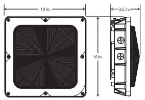 FEIT ELECTRIC Outdoor Commercial Canopy - Supply Connections