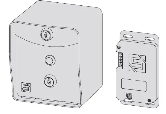 RIDGE RTE 14-RTE433 Request-to-Exit Station and Transceiver