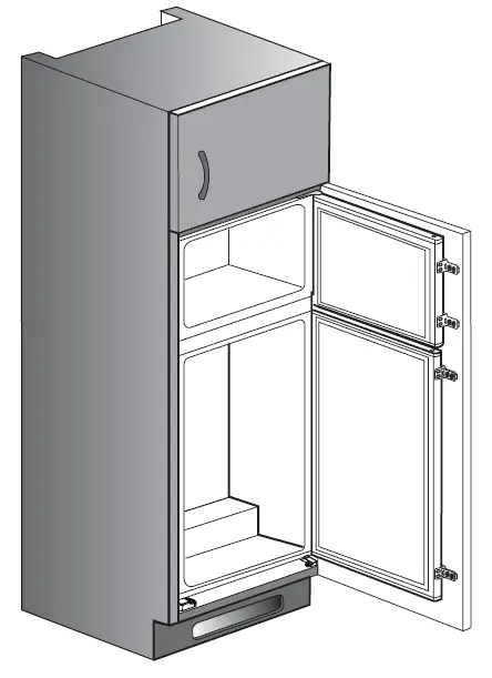 beko D54223B Freestanding Refrigerator