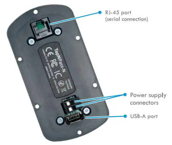 IoTize TapNPass Nomad NFC BLE Adapter for Modbus - hardware description 1