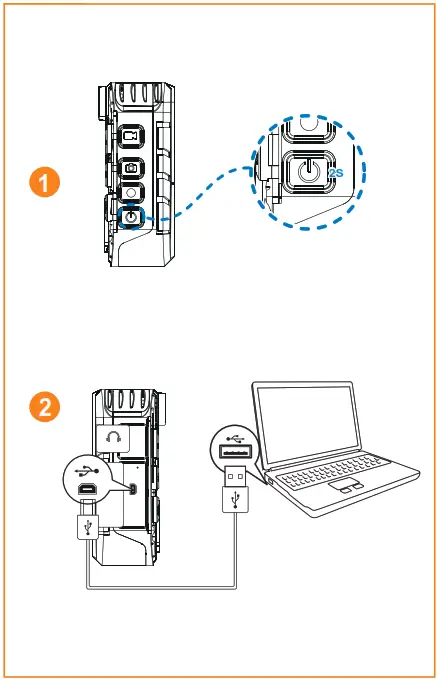 JWD BVR20 Portable Audio and Video Law Enforcement Recorder - Product Overview 6