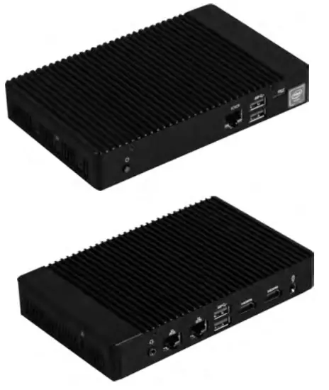 CARTFT QBiX Plus APLA3450 A1 Industrial system with Intel Celeron N3450 Processor - Fig