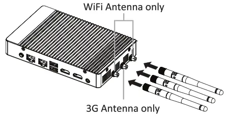 CARTFT QBiX Plus APLA3450 A1 Industrial system with Intel Celeron N3450 Processor - fig 28