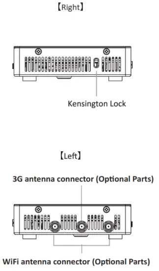 CARTFT QBiX Plus APLA3450 A1 Industrial system with Intel Celeron N3450 Processor - fig 3