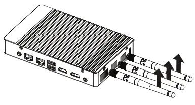 CARTFT QBiX Plus APLA3450 A1 Industrial system with Intel Celeron N3450 Processor - fig 30