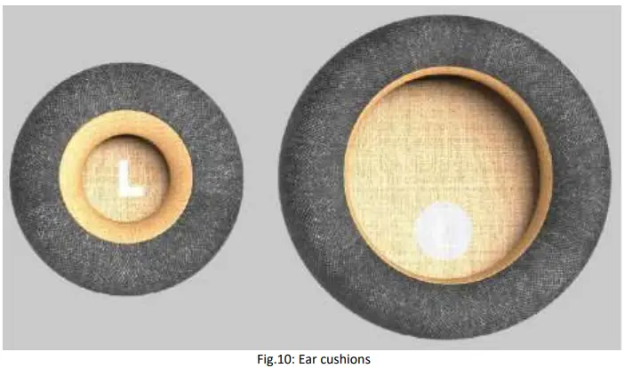 RTX725x High End Headset - Ear cushions