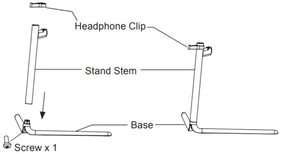 VIOTEK GNV34DBE2 Gaming Monitor - Stand Installation