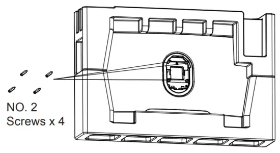 VIOTEK GNV34DBE2 Gaming Monitor - screws