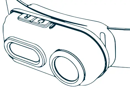 NEBO Eintein Rechargeable 400 Lumen Headlamp - Duall button