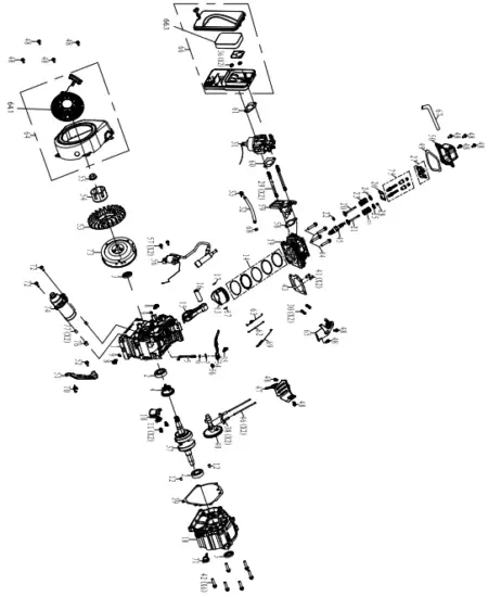 ENGINE EXPLODED VIEW
