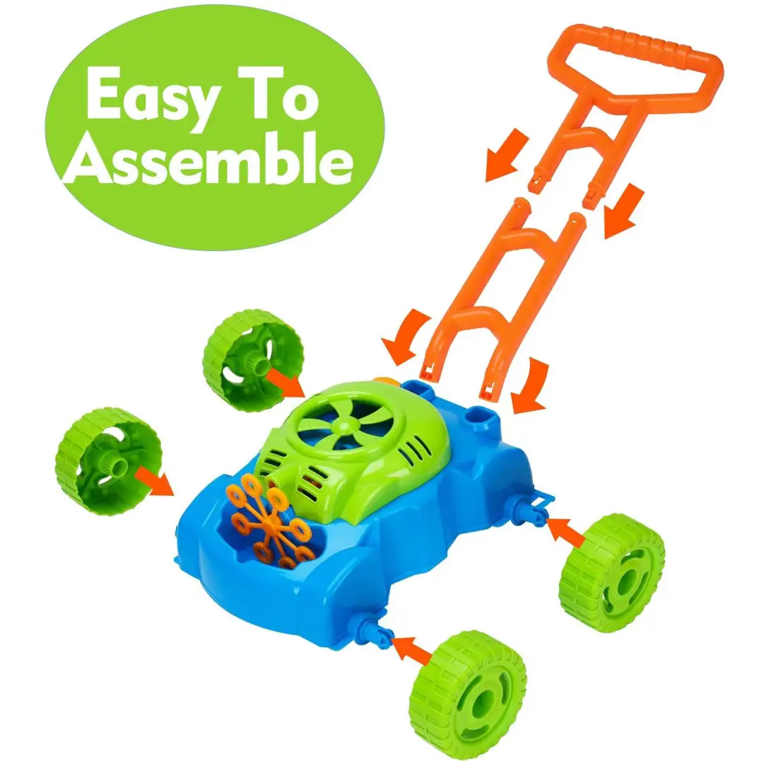 Mumfactory B07RJYZHN1 Bubble Mower Toy - easy to assemble