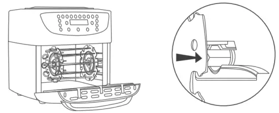 Remove Rotisserie Spit