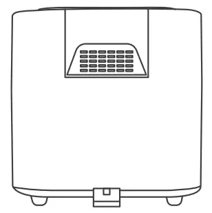 Hot air outlet vents