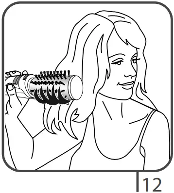 ROWENTA CF9420E0 Brush Active Nano Smart FIRST USE 12