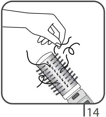 ROWENTA CF9420E0 Brush Active Nano Smart FIRST USE 14