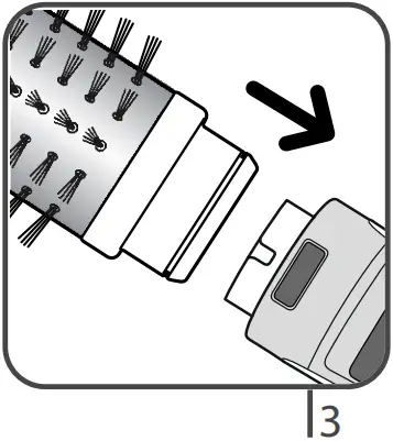 ROWENTA CF9420E0 Brush Active Nano Smart FIRST USE 3