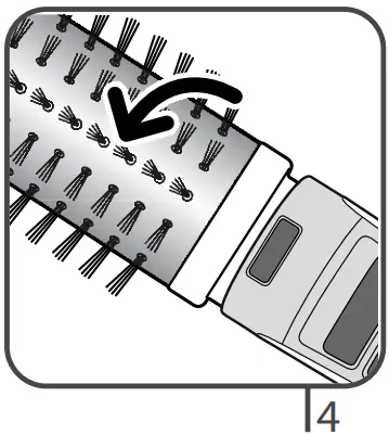 ROWENTA CF9420E0 Brush Active Nano Smart FIRST USE 4