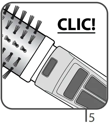 ROWENTA CF9420E0 Brush Active Nano Smart FIRST USE 5