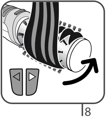 ROWENTA CF9420E0 Brush Active Nano Smart FIRST USE 8