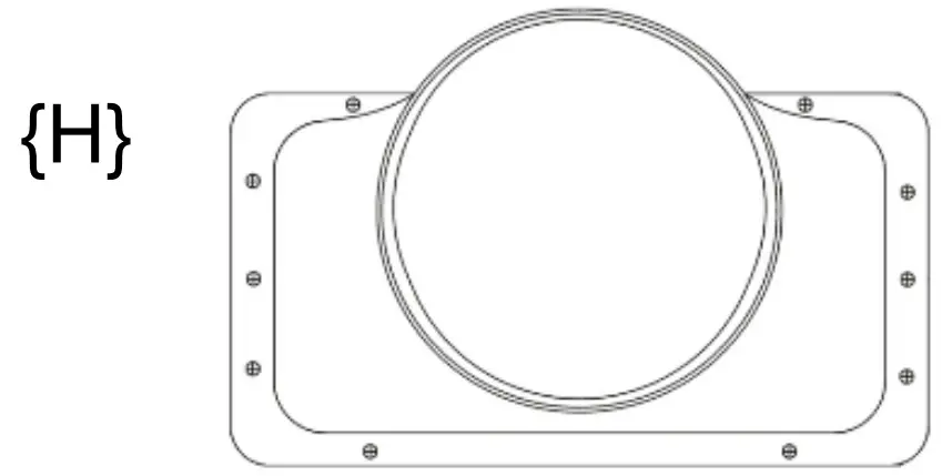 Round Exhaust with Rubber Plate