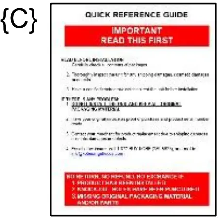 Quick Reference Guide