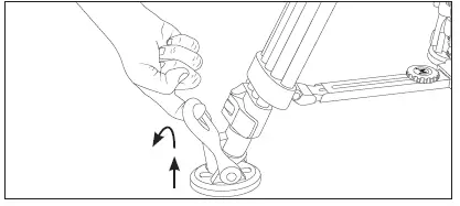 MAGNUS-REX-VT-4000-PRO-2 2-Stage-Video-Tripod-with-Fluid-Head-FIG-3